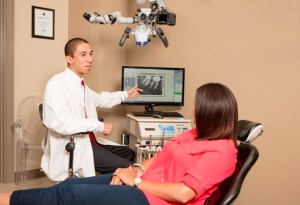 dr consulting with patient